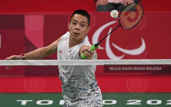 Atlet badminton paralimpik negara Cheah Liek Hou. - Foto Bernama