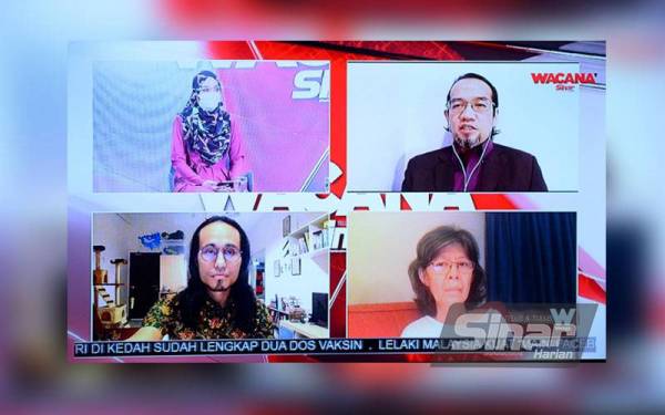 Noor Nirwandy ketika menjadi panel Wacana Sinar Harian edisi ke-287 yang turut disertai aktivis undang-undang dan peguam, Aidil Khalid; Pengarah Eksekutif Third World Network (TWN), Chee Yoke Ling; Pengerusi Pertubuhan IDRIS, Datuk M Nizam Mahshar manakala Edlynna Hanie Hamid bertindak sebagai moderator. FOTO SINAR HARIAN/ MOHD HALIM ABDUL WAHID.