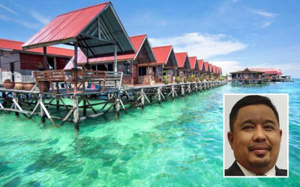 Pulau Mabul antara lokasi tarikan pelancong di Sabah. - Foto 123RF (Gambar kecil: Fathir Badri)
