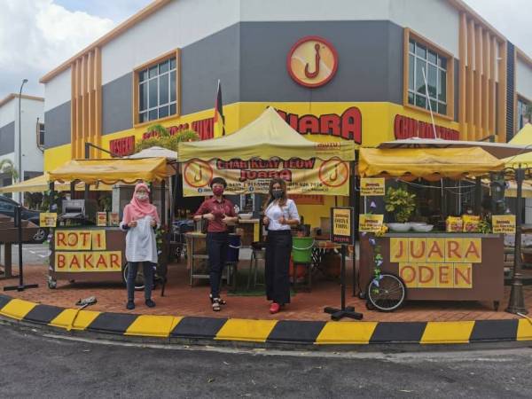 Juara CKT memperkenalkan program J4U untuk bantu masyarakat bangkit berniaga.