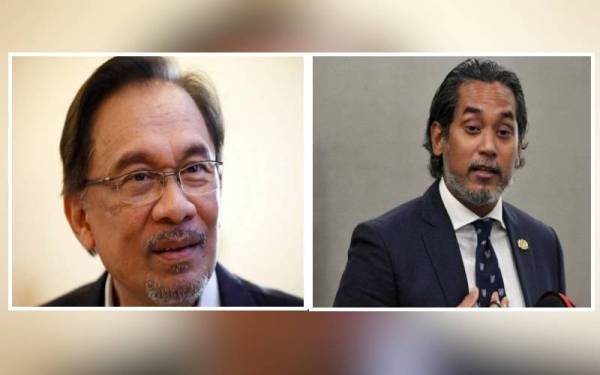 Anwar Ibrahim dan Khairy Jamaluddin