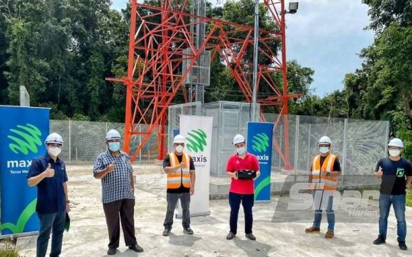 Menara telekomunikasi baharu Kampung Alor Ara, Pekan sudah siap dibina.