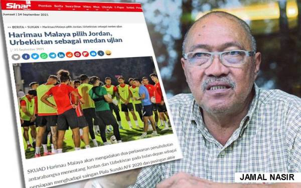 Laporan Sukan Sinar pada Jumaat.