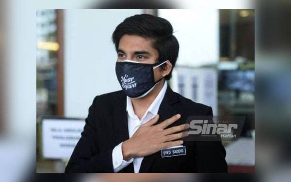 Syed Saddiq - Foto fail Sinar Harian