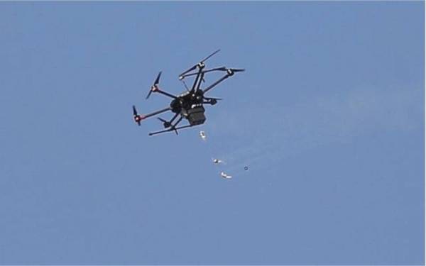 Gambar fail menunjukkan sebuah dron milik tentera Israel. - Foto AP