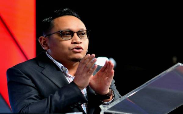 Abu Hafiz semasa program Berani Semuka bertajuk Belanjawan 2022: Kerajaan Atau Rakyat Dapat Untung yang disiarkan di platform Sinar Harian pada Isnin.
