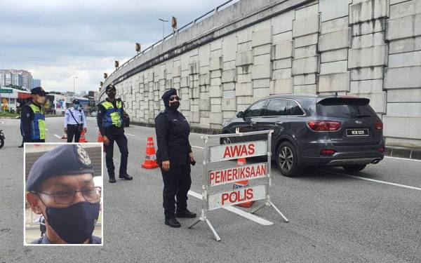 Operasi motosikal secara berkala dan berterusan akan dijalankan di Selangor. Gambar kecil: Azman Shariat