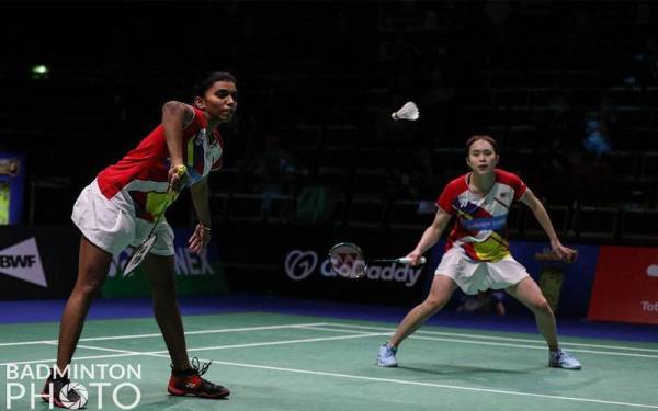 Pearly Tan-Thinaah antara sandaran skuad negara berdepan Denmark pada saingan Piala Uber. - Foto Badminton Association of Malaysia (BAM)