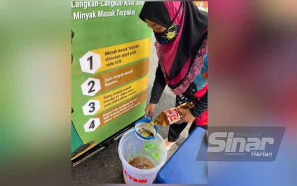 Perbanyak Kempen Kitar Semula Minyak Masak