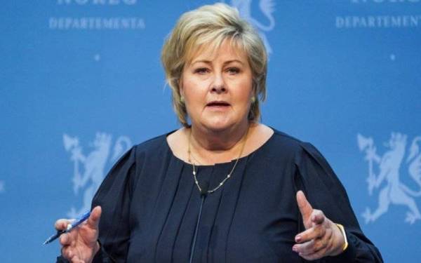 Erna Solberg.- Foto BNA