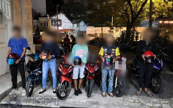 Antara individu yang diambil tindakan menerusi Ops Samseng Jalanan dan Ops Motosikal di beberapa lokasi utama sekitar ibu kota bermula pada Jumaat sehingga awal pagi Ahad.