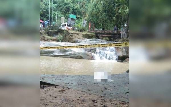 Mangsa ditemukan tidak sedarkan diri dalam kejadian di Air Terjun Junjong, Kulim.