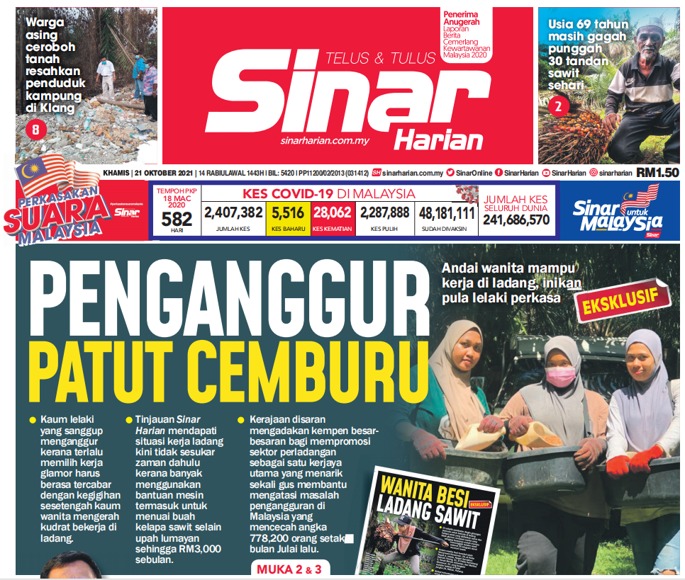 sinarharian : 2021-10-21 to 2021-10-21