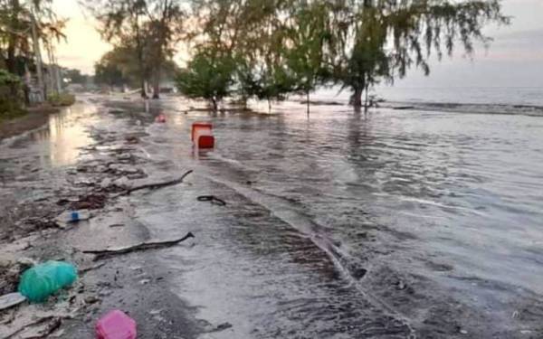 Fenomena air pasang besar dan peralihan monsun timur laut dijangka berlaku minggu depan. - Gambar hiasan