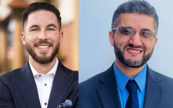 Gambar dari kiri: Abdullah Hammoud, Amer Ghalib