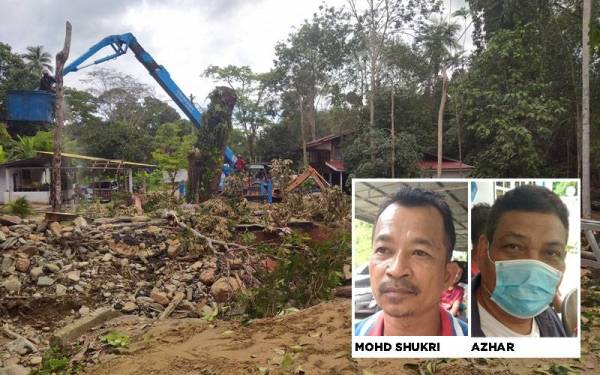 Penduduk memohon agar jambatan dibina segera sebagai kemudahan penduduk Kampung Setol, Yan.