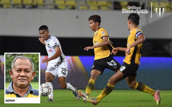 Aksi antara Perak FC dan Terengganu FC dalam saingan Piala Malaysia di Stadium Sultan Mizan Zainal Abidin pada Rabu. - Foto FB TFC