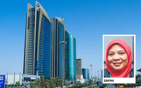 Gaji lumayan yang ditawarkan hingga mencecah puluhan ribu ringgit sebulan menarik minat pekerja tempatan untuk berlumba-lumba bekerja di luar negara termasuk di Riyadh, Arab Saudi. Gambar kecil: Zarina