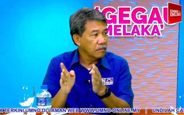 Mohamad dalam program ‘Gegau Melaka’ yang disiarkan secara langsung pada Isnin