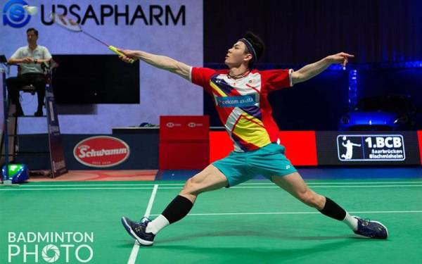 Zii Jia terpaksa menarik diri akibat kecederaan ketika beraksi di pentas final Terbuka Hylo pada Ahad.