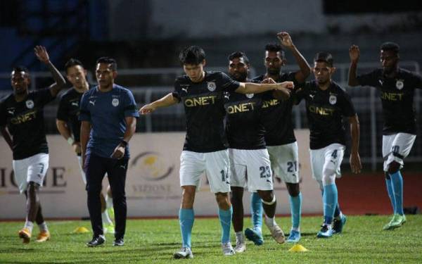 PJ City FC memburu kemenangan ketika menentang Sabah FC di Stadium Likas pada Selasa.