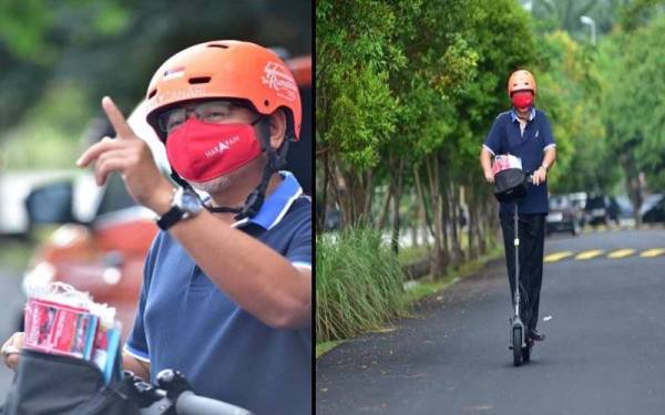 Adly Zahari memulakan kempen normal baharu dengan pendekatan tersendiri apabila beliau sendiri turun mengedarkan risalah di kawasan penduduk.