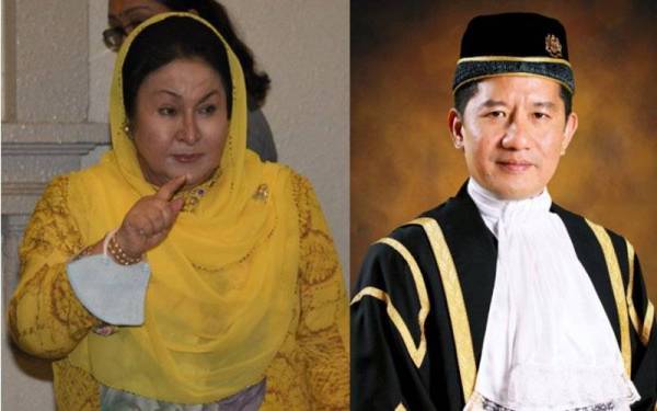 On Feb 18, Justice Mohamed Zaini (right) ruled that the prosecution had made out a prima facie case against Rosmah (left), and ordered her to enter her defence in the graft case, in which the proceedings are to resume on Dec 8.