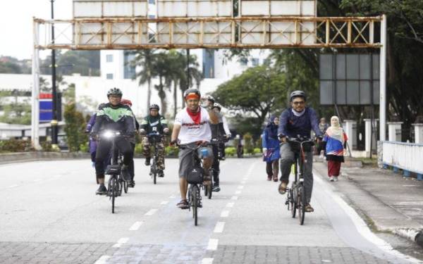 Shah Alam Hari Tanpa Kenderaan kembali beroperasi pada Ahad.