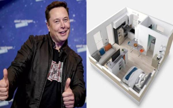  Elon Musk tinggal di sebuah rumah yang berharga AS$50,000 (RM208,725) sejak dua tahun lalu di selatan Texas, Amerika Syarikat (AS).