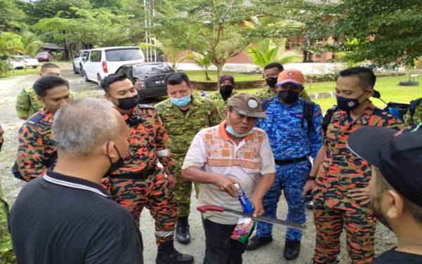 Mangsa berjaya ditemui selamat selepas sesat lebih 13 jam di Sungai Bil, Tanjung Malim.