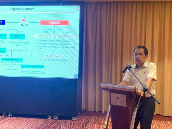 Amran berucap pada Majlis Makan Malam Lawatan Media ke Fasiliti Ranhill Johor di Hotel Doubletree di sini pada Selasa.