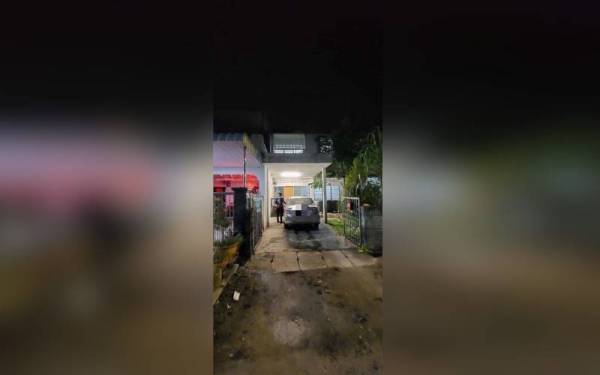 Rumah yang menempatkan pendatang asing tanpa izin diserbu polis.