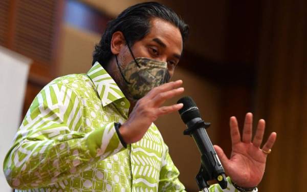 Khairy Jamaluddin - Foto fail Bernama