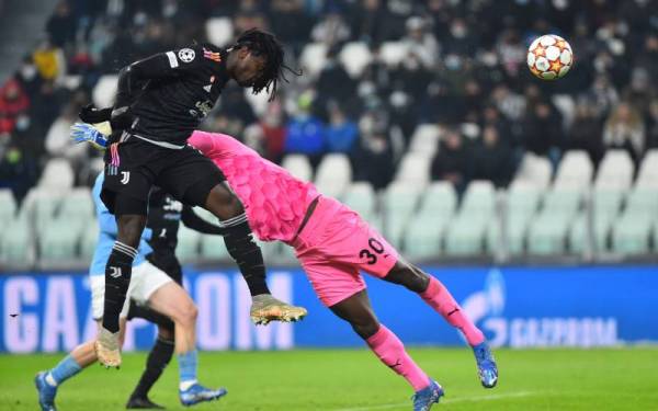 Kean menanduk masuk gol tunggal perlawanan pada Khamis untuk muncul selaku juara Kumpulan H dan mengesahkan slot ke pusingan kalah mati Liga Juara-Juara musim ini. - Foto Reuters