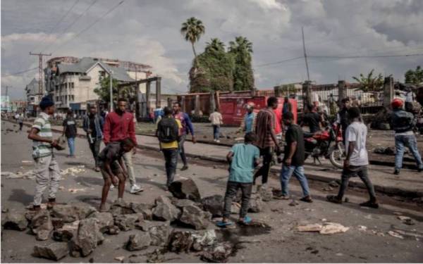 Sekurang-kurangnya enam individu maut dalam insiden letupan pengebom bunuh diri di sebuah restoran di Beni, Congo pada Sabtu. Foto AFP