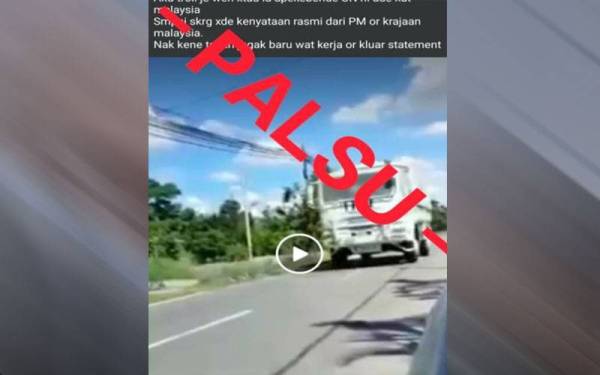 ATM menafikan video tular bantuan banjir oleh UN.