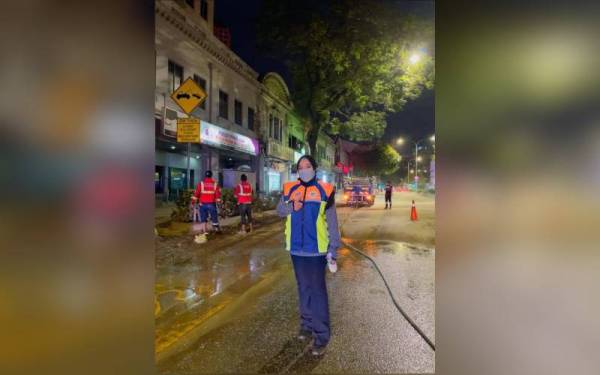 Operasi pembersihan banjir di Kuala Lumpur. - Foto SWCorp Wilayah Persekutuan