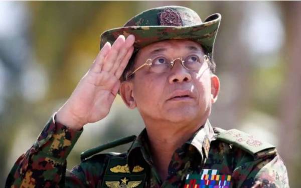 Jeneral Min Aung Hlaing. Foto Reuters