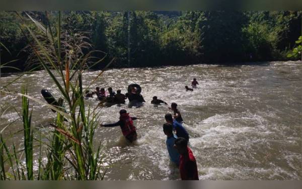 Mangsa ditemui orang awam dan meninggal dunia di Kampung Sungai Zon Kumaraling, Tambunan.