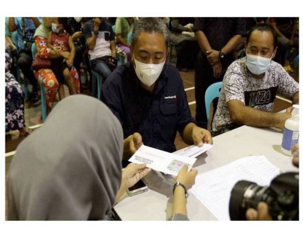 Proses permohonan bantuan hanya mengambil masa sekitar 15 minit untuk disiapkan bagi seorang pemohon.