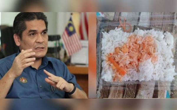 Dr Mohd Radzi menjelaskan gambar nasi putih dan kuah yang tular bukan makanan yang disediakan untuk murid di bawah Rancangan Makanan Tambahan (RMT).