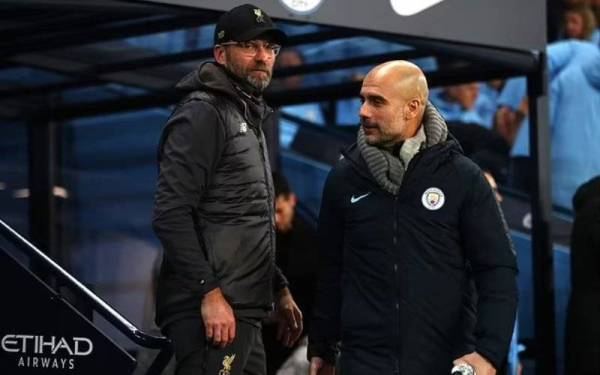 Klopp dan Guardiola menghadirkan impak positif kepada kelab masing-masing. - Foto Getty Image