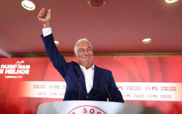 Parti Sosialis Portugal di bawah pimpinan Perdana Menteri, Antonio Costa memenangi pilihan raya Parlimen. Foto Reuters