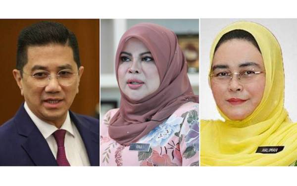 Mohamed Azmin, Datuk Seri Rina Harun, Halimah Mohamed Sadique