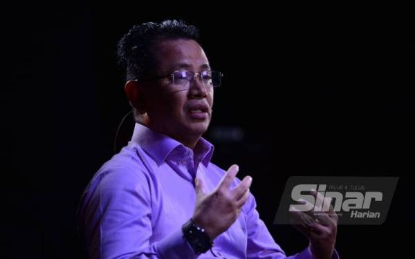 Mohamad Norza ketika dalam program Bersama Johan Jaaffar yang disiarkan secara langsung di semua platform digital Sinar Harian pada Rabu.