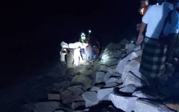 Mayat mangsa ditemui terdampar di persisiran pantai Bagan Sungai Tiang pada malam Rabu.