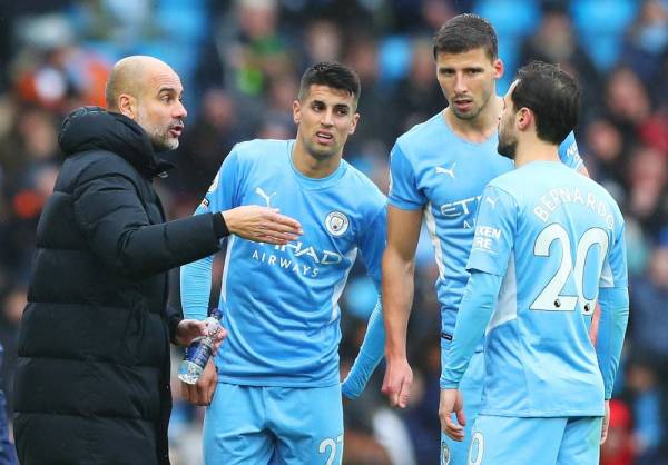 Guardiola mahu City teruskan kemenangan. - foto Getty Images