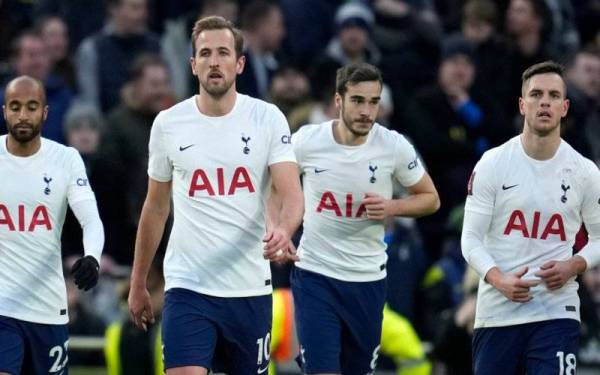 Pemain Spurs perlu berikan aksi terbaik berdepan City. - Foto AP