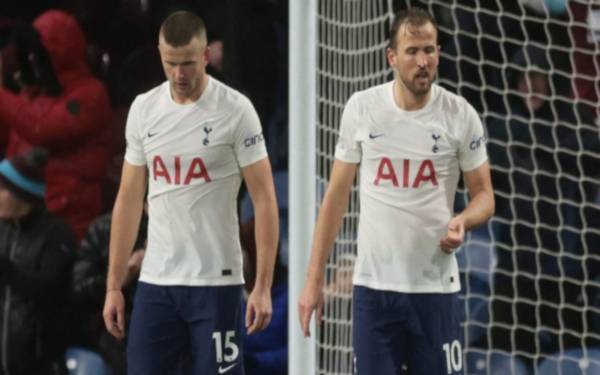 Pemain Tottenham kecewa selepas tumpas 1-0 kepada Burnley dalam saingan Liga di Turf Moor awal pagi Khamis. - Foto Reuters