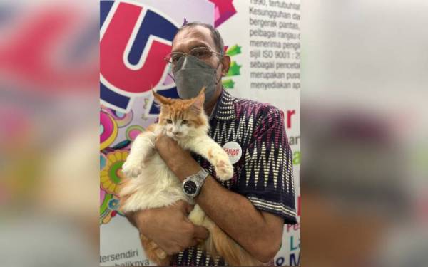 Khalid Rashid ketika ditemui Sinar Harian selepas pelancaran Ejen Meow #Rasuah Busters di Kumpulan Karangkraf di sini pada Khamis.